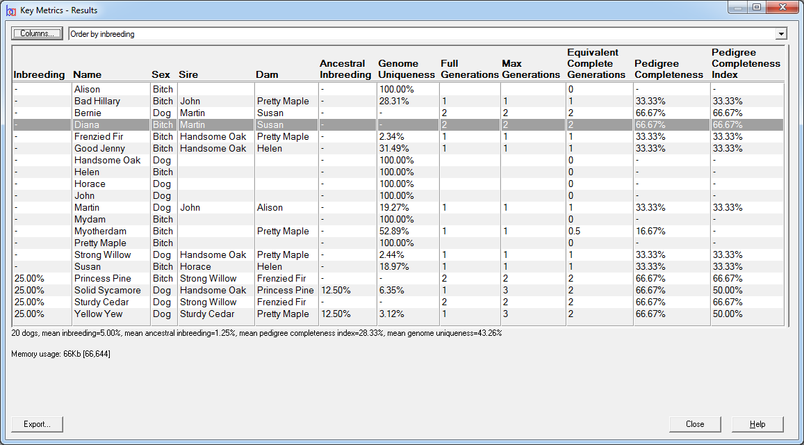 Key Metrics