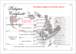 4 Generation Pedigree Copperplate Style With Watermark 