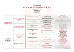 5 Generation Pedigree